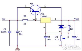 LM317应用电路图汇总 扩流与稳压集成电路设计指南